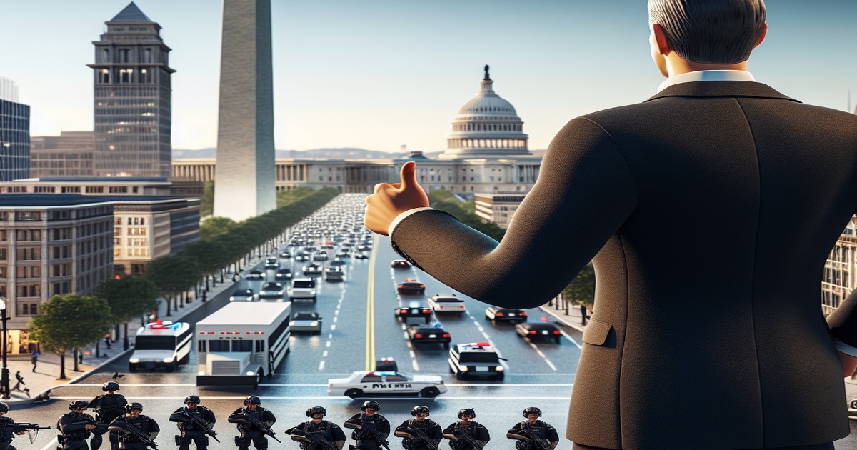 Main image to the post Trump Visits D.C. Amidst Anti-Crime Initiative, Praises Law Enforcement, and Faces Local Criticism