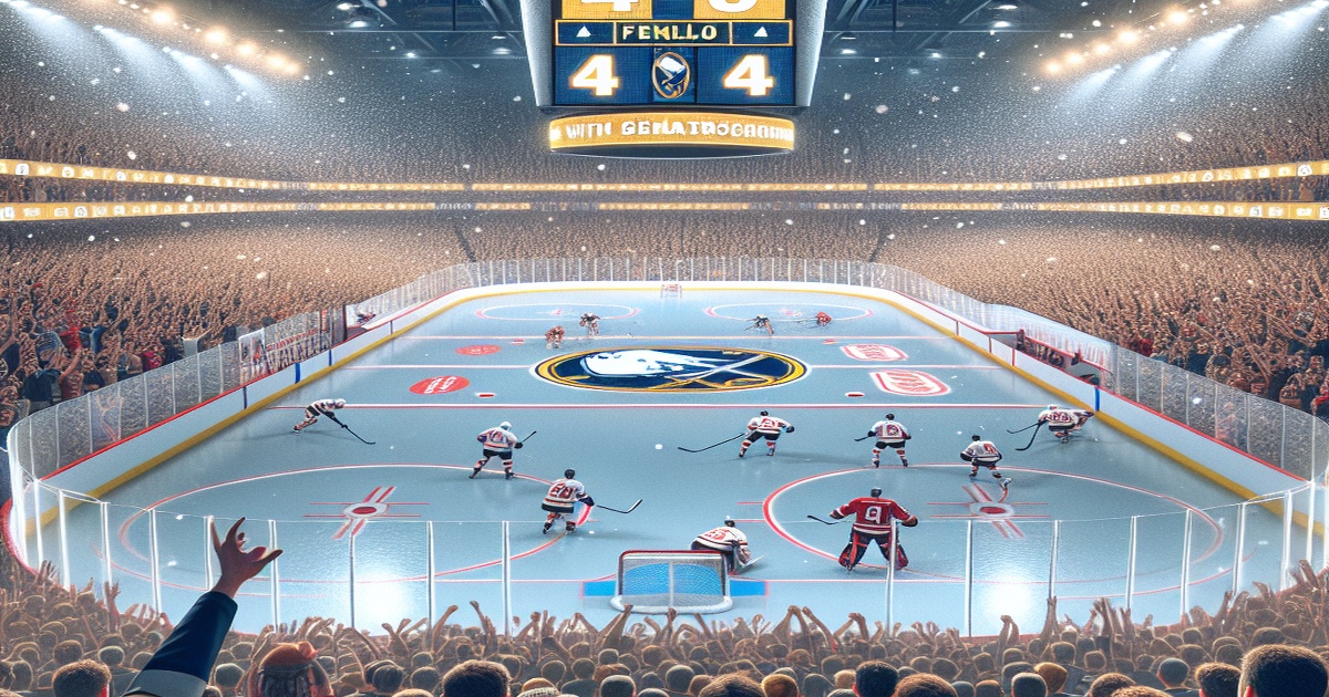 Main image to the post Sabres Spoil Senators' Homecoming with 4-0 Victory