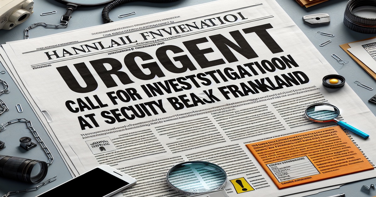 Main image to the post Urgent Call for Investigation into Security Breach at HMP Frankland