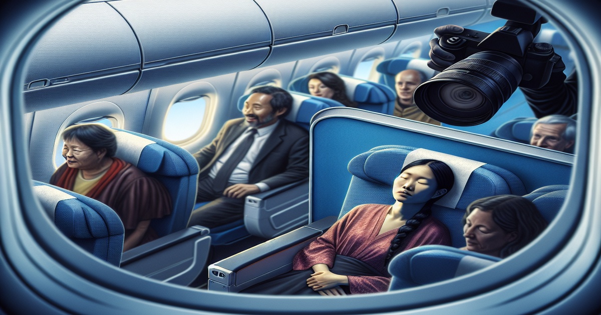 Main image to the post Privacy Concerns Arise Over Video of Princess Kako Sleeping on Flight