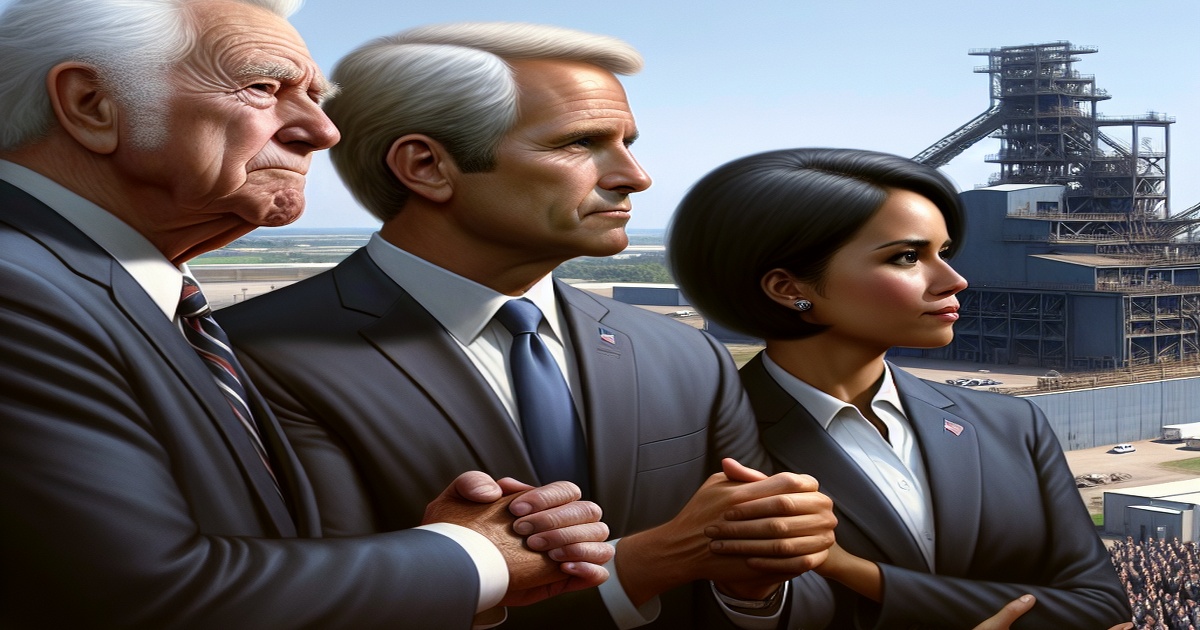 Main image to the post Biden, Trump, and Harris Unite Against Foreign Steel Sale Amid National Security Concerns