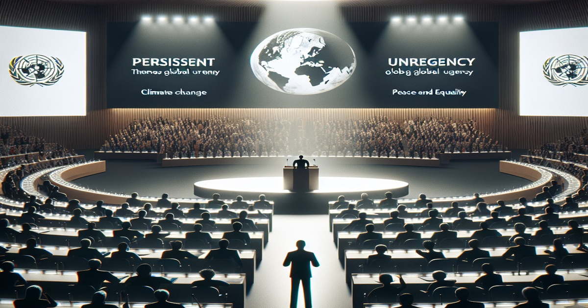 Main image to the post UN Chief Warns of World on the Brink, Calls for Global Action at 79th General Assembly