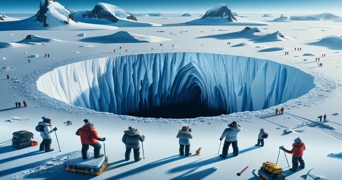 Main image to the post Scientists Uncover the Mystery of Antarctic Hole Twice the Size of Wales