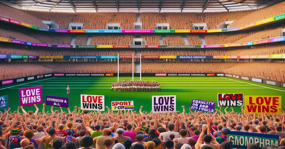Main image to the post The AFL's Struggle to Stamp Out Homophobia and Foster True Inclusion