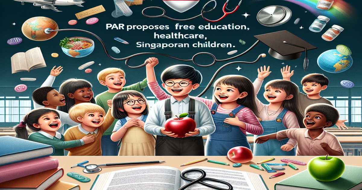 Main image to the post PAR Proposes Free Education, Healthcare, and Meals for Singaporean Children