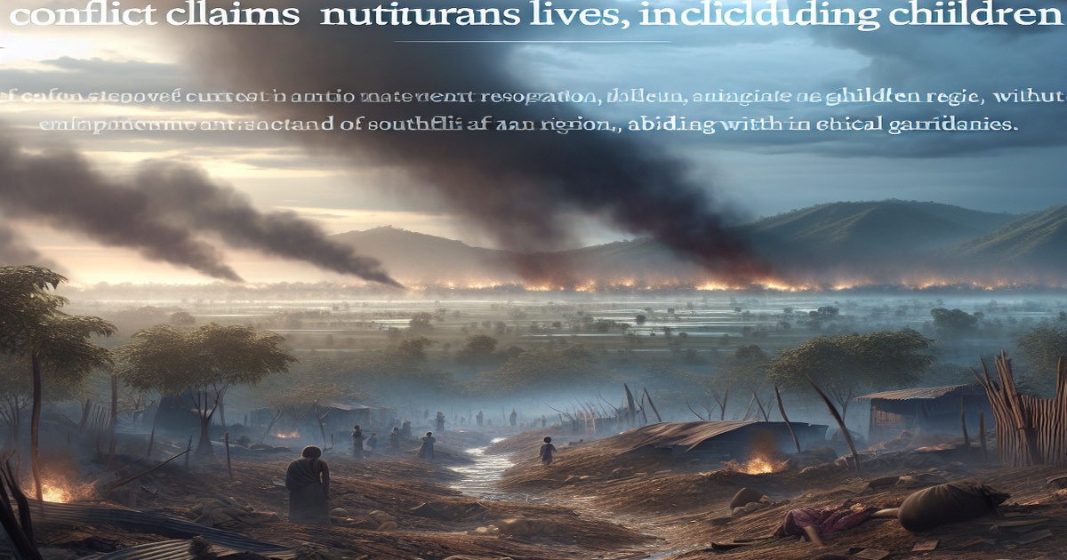 Main image to the post Airstrike by Myanmar Junta Claims 28 Lives, Including Nine Children, in Rakhine State