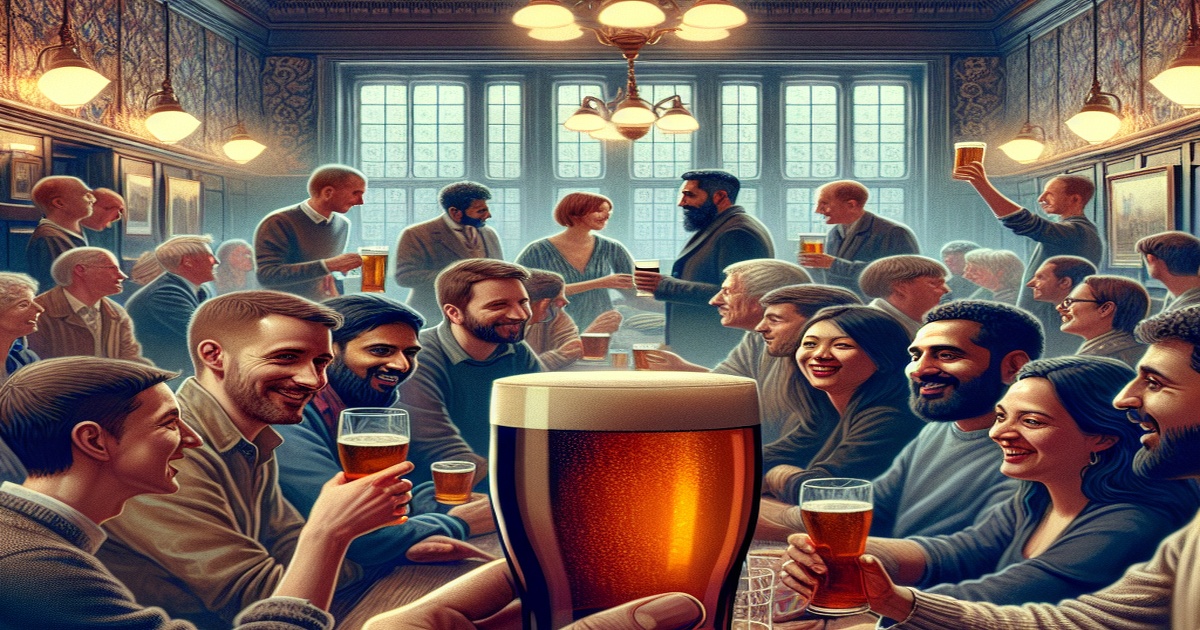 Main image to the post Pint Prices Soar in British Pubs, Reaching Record Highs
