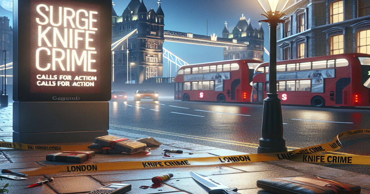 Main image to the post The Surge of Knife Crime in London and Calls for Action