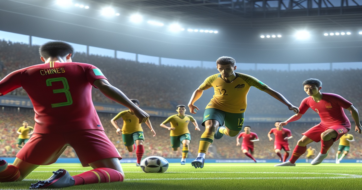 Main image to the post China's U20 Team Faces Australia in Crucial Asian Cup Match