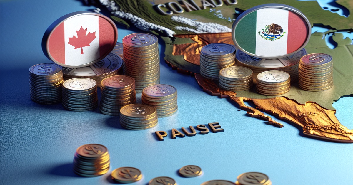 Main image to the post Canada and Mexico Implement Border Plans, Trump Pauses Tariffs