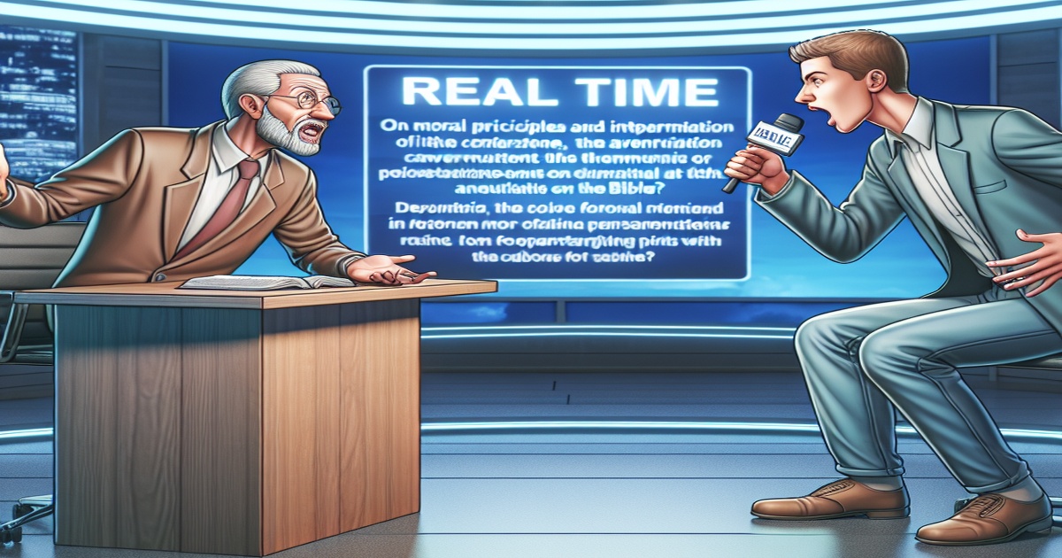 Ben Shapiro and Bill Maher Debate Morality and the Bible on "Real Time"
