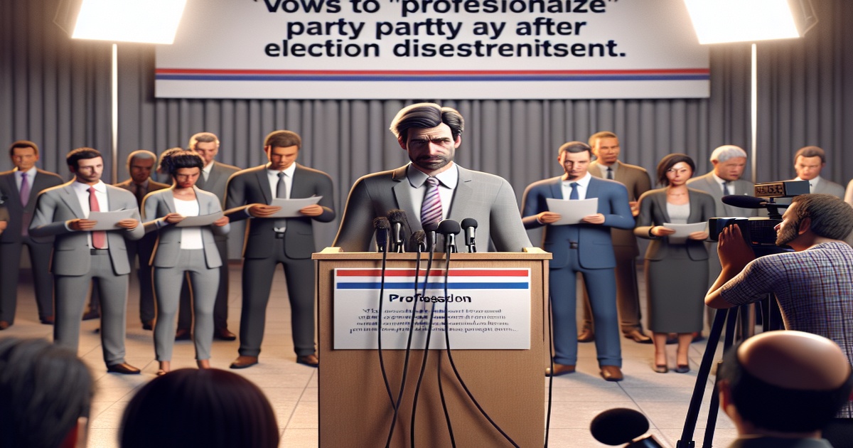 Main image to the post Farage Vows to "Professionalize" Party After Election Disappointment
