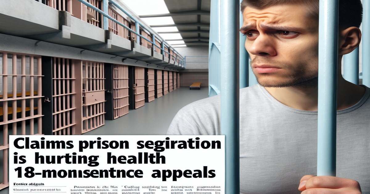 Main image to the post Tommy Robinson Claims Prison Segregation Is Hurting His Health as He Appeals 18-Month Sentence