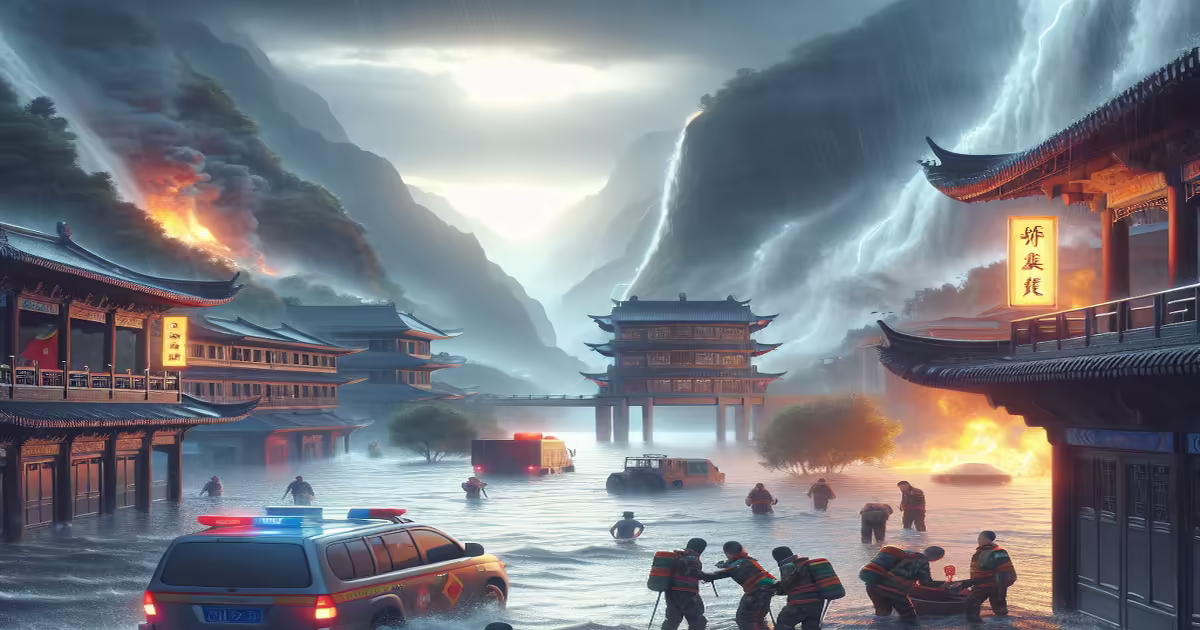 Main image to the post China Issues Level IV Emergency Response Amid Flood Threats in Multiple Provinces