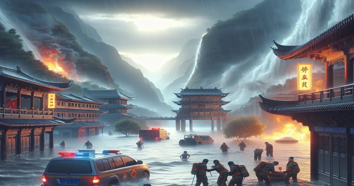 Main image to the post China Issues Level IV Emergency Response Amid Flood Threats in Multiple Provinces