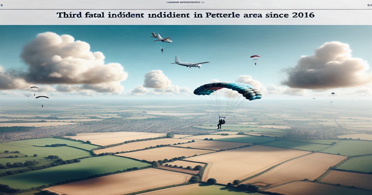 Main image to the post Skydiving Accident Claims Life in County Durham, Third Fatal Incident in Peterlee Area Since 2016