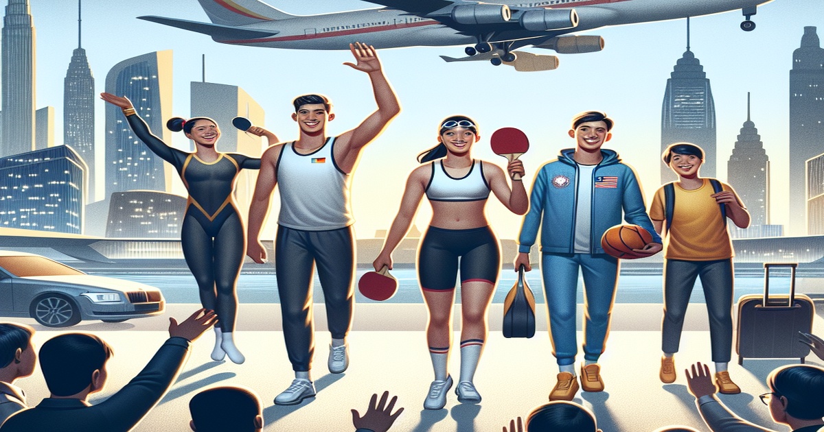Main image to the post Olympians from Mainland China Arrive in Hong Kong for Celebratory Visit