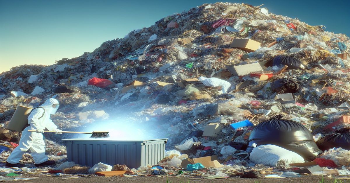 Main image to the post Can a Lost Fortune Be Found in a Mountain of Trash?