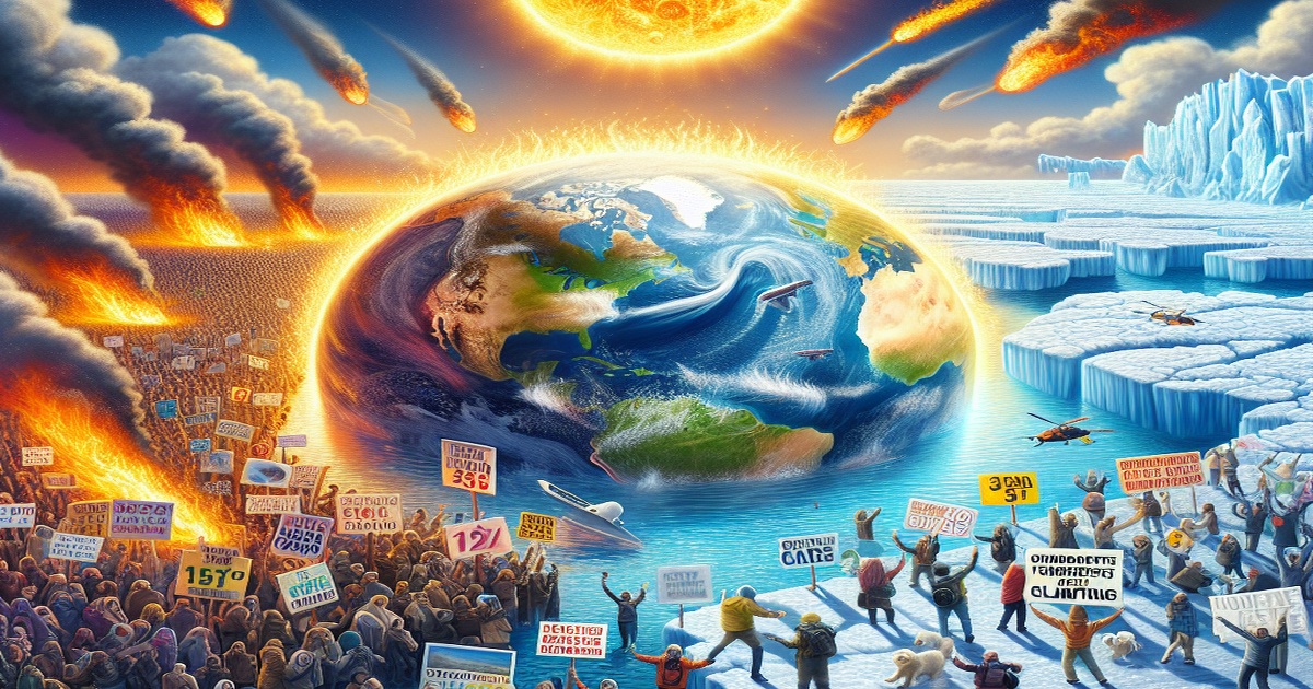 Main image to the post A Year of Record Heat, Extreme Weather, and Urgent Climate Action