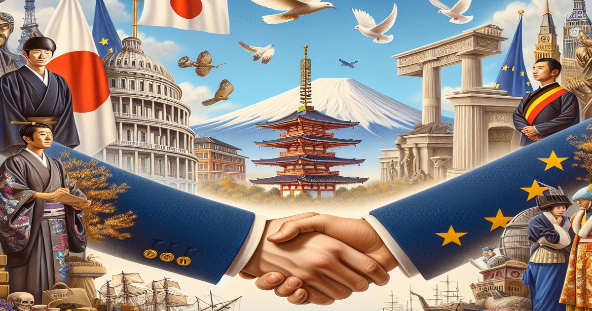 Main image to the post Japan and the EU Forge New Alliances for Economic and Defense Cooperation