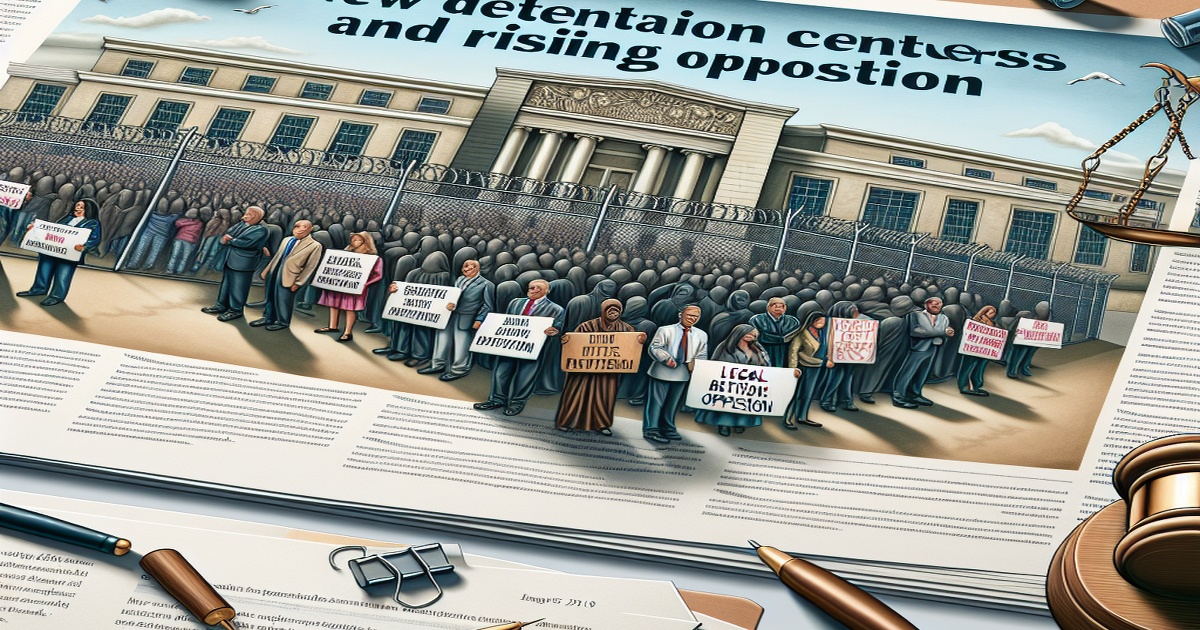 New Detention Centers, Legal Battles, and Rising Opposition