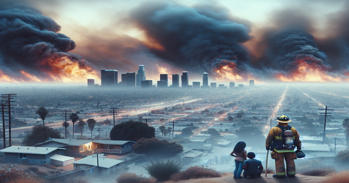 Main image to the post Wildfires in Los Angeles Claim Lives and Threaten Communities