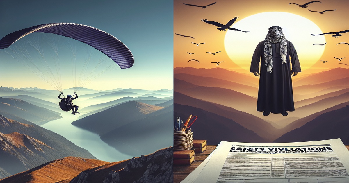 Main image to the post Paraglider Achieves World Record but Faces Six-Month Suspension for Safety Violations