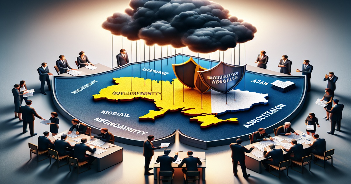 Main image to the post From Moral Imperative to Negotiation Advocate, Amid Criticism and Concerns for Ukraine's Sovereignty