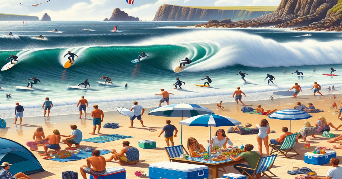 Main image to the post Best UK Beaches for Surfing and Bodyboarding This Bank Holiday Weekend