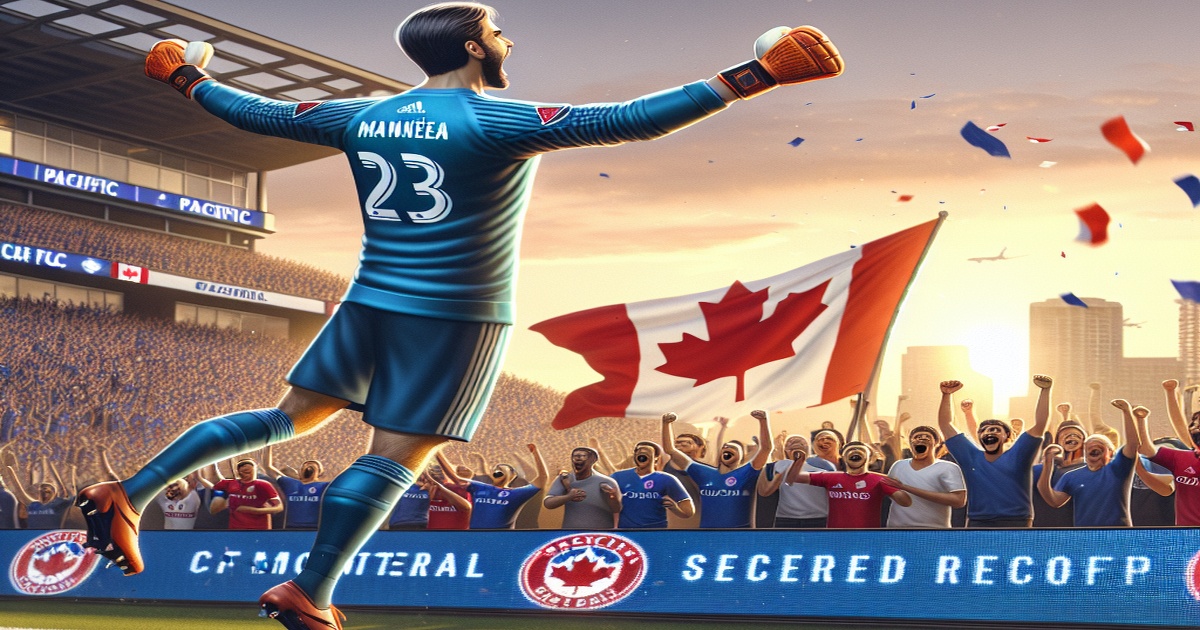Main image to the post CF Montreal Secures Record Transfer for Canadian Goalkeeper Emil Gazdov from Pacific FC