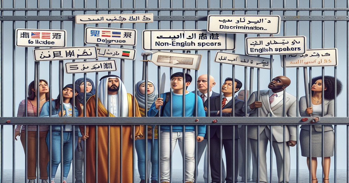 Main image to the post A Controversial Move with Potential for Discrimination and Limited Access for Non-English Speakers