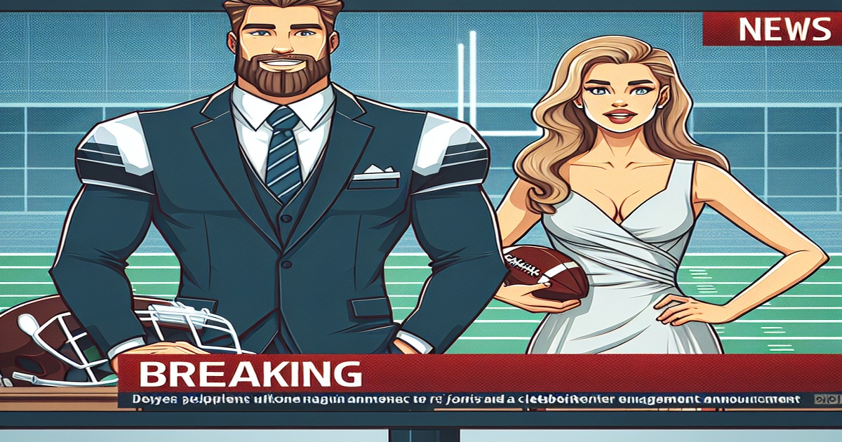 Travis Kelce and Taylor Swift Announce Engagement During Breaking News Segment on Fox News