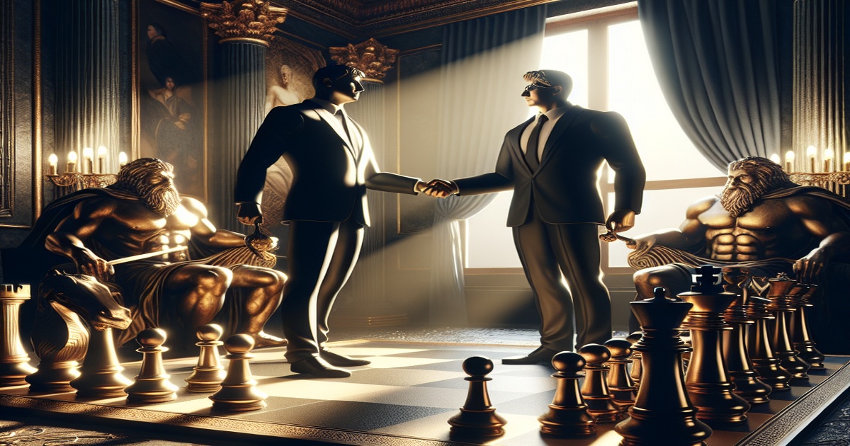 Main image to the post A Clash of Titans in the Oval Office, Exposing the True Faces of Power and Corruption