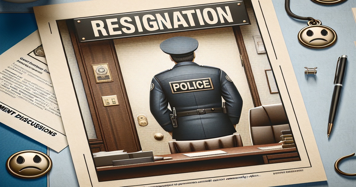 Main image to the post Patton Resigns as Police Chief Following No-Confidence Vote and Government Discussions