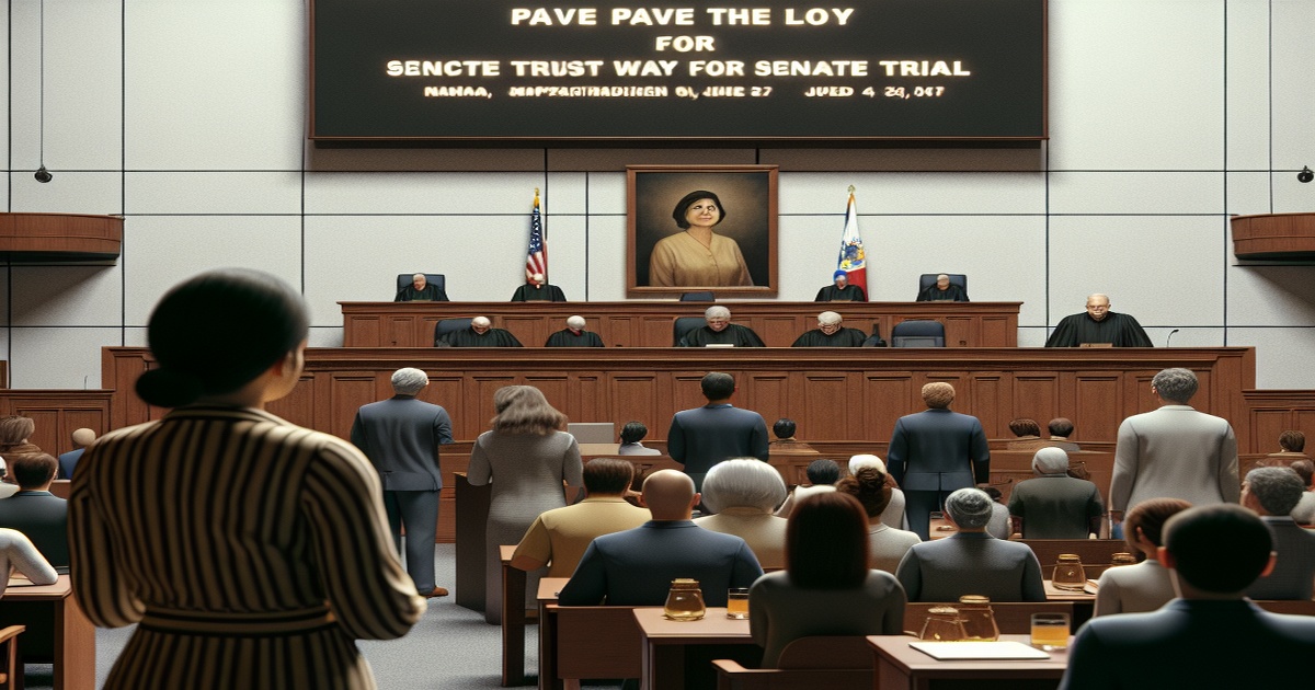 Main image to the post Impeachment Proceedings Pave the Way for Senate Trial of Philippine Vice President Sara Duterte