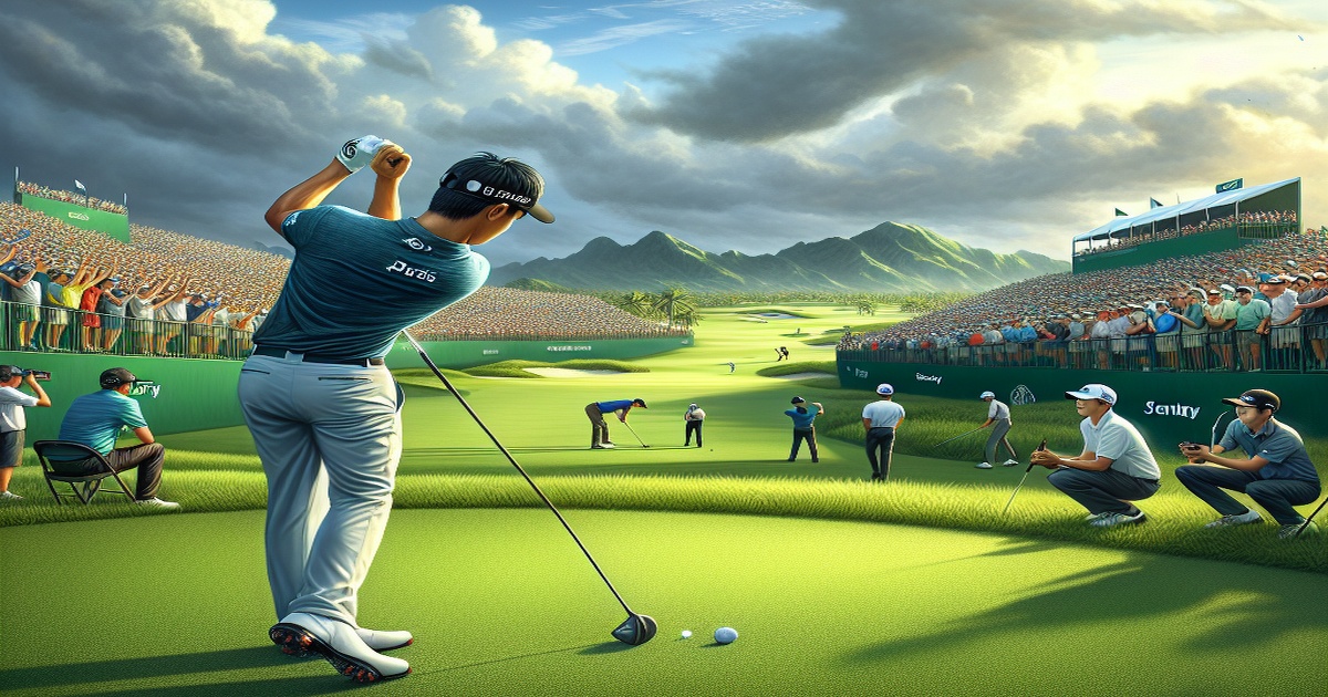 Main image to the post Morikawa Closes in on Matsuyama at The Sentry Tournament