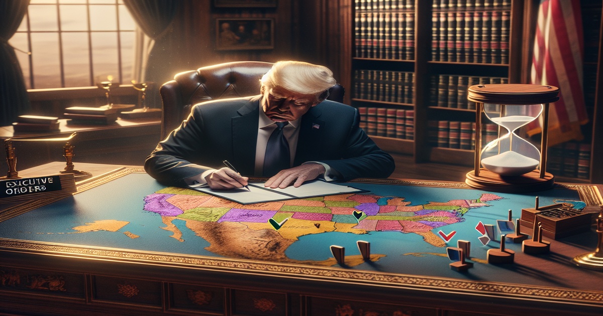 Main image to the post Executive Orders, Immigration Crackdown, and Unpredictable Future