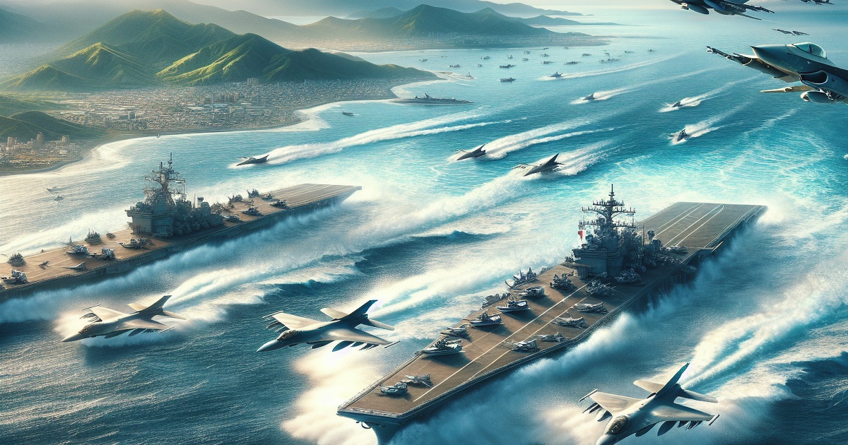 Main image to the post PLA Conducts "Strait Thunder-2025A" Military Exercises in Taiwan Strait