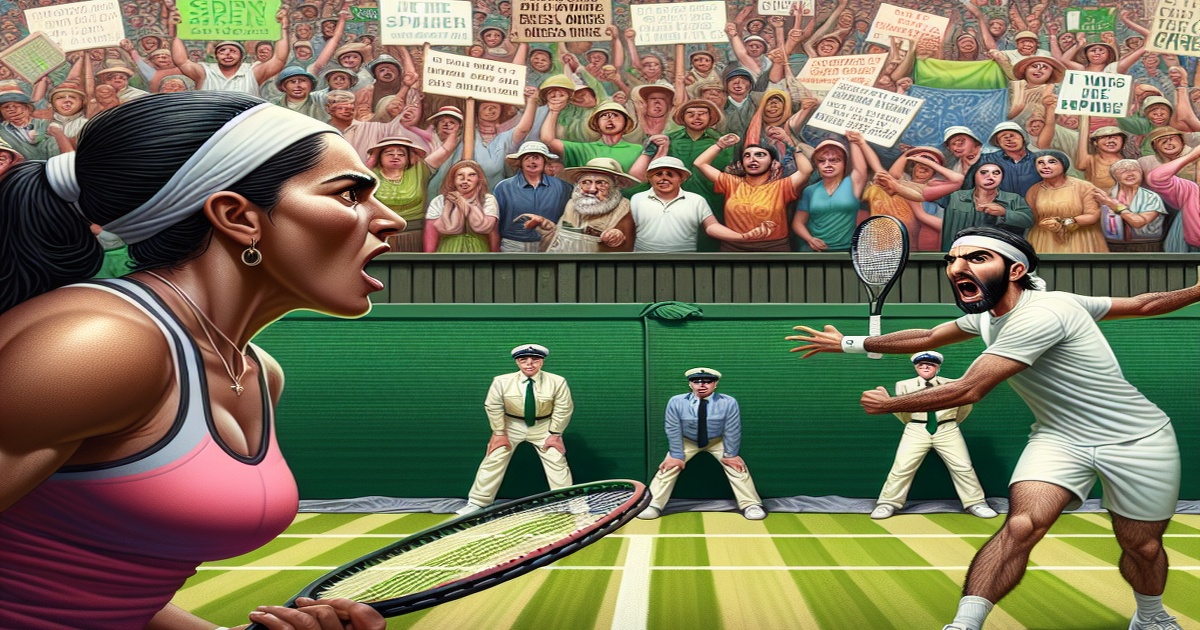 Main image to the post Pro-Palestine Protest Disrupts Wimbledon Over Gaza