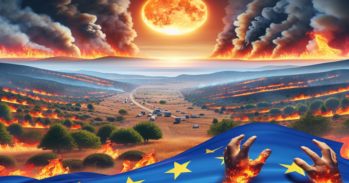 Main image to the post North Macedonia Appeals for EU Support as Wildfires Rage Amid Heatwave