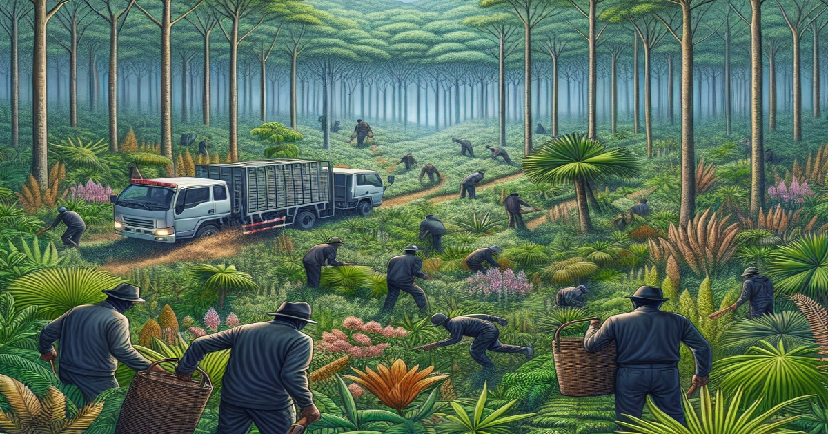 Main image to the post Illicit Harvesting of Wild Plants Threatens Ecosystems and Fuels Crime, Conservationists Warn