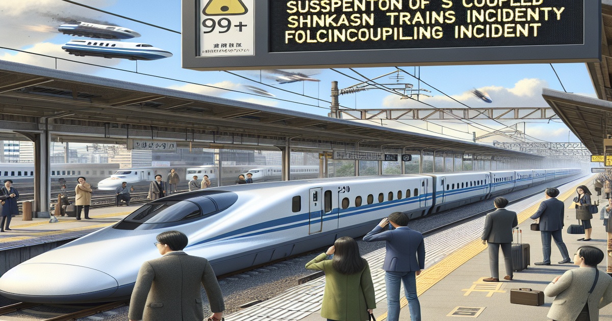 Main image to the post JR East Extends Suspension of Coupled Shinkansen Trains Following Decoupling Incident