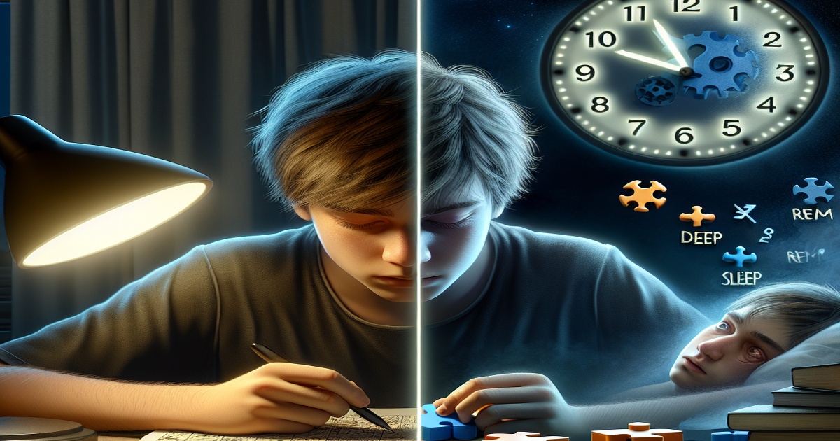 Main image to the post Sleep Patterns in Adolescence Linked to Cognitive Performance