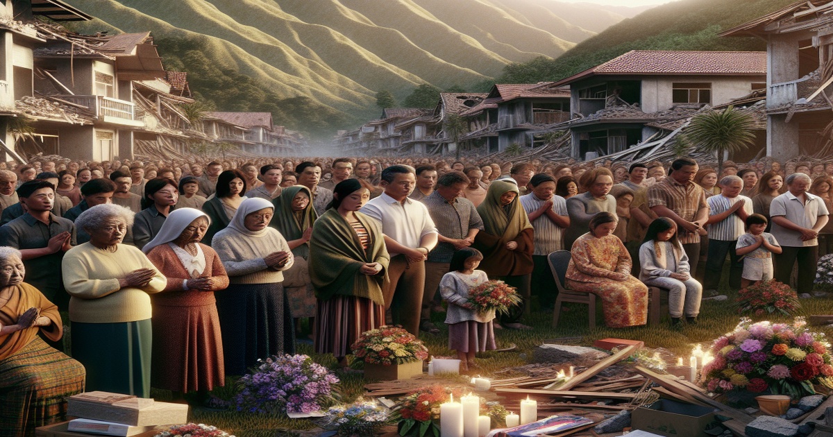 Main image to the post Memorial Ceremony Held for Earthquake Victims in Chamco Township, Xizang