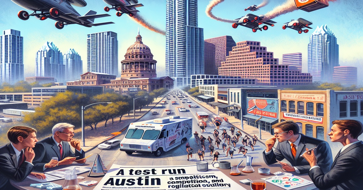 Main image to the post A Test Run in Austin Faces Skepticism, Competition, and Regulatory Scrutiny