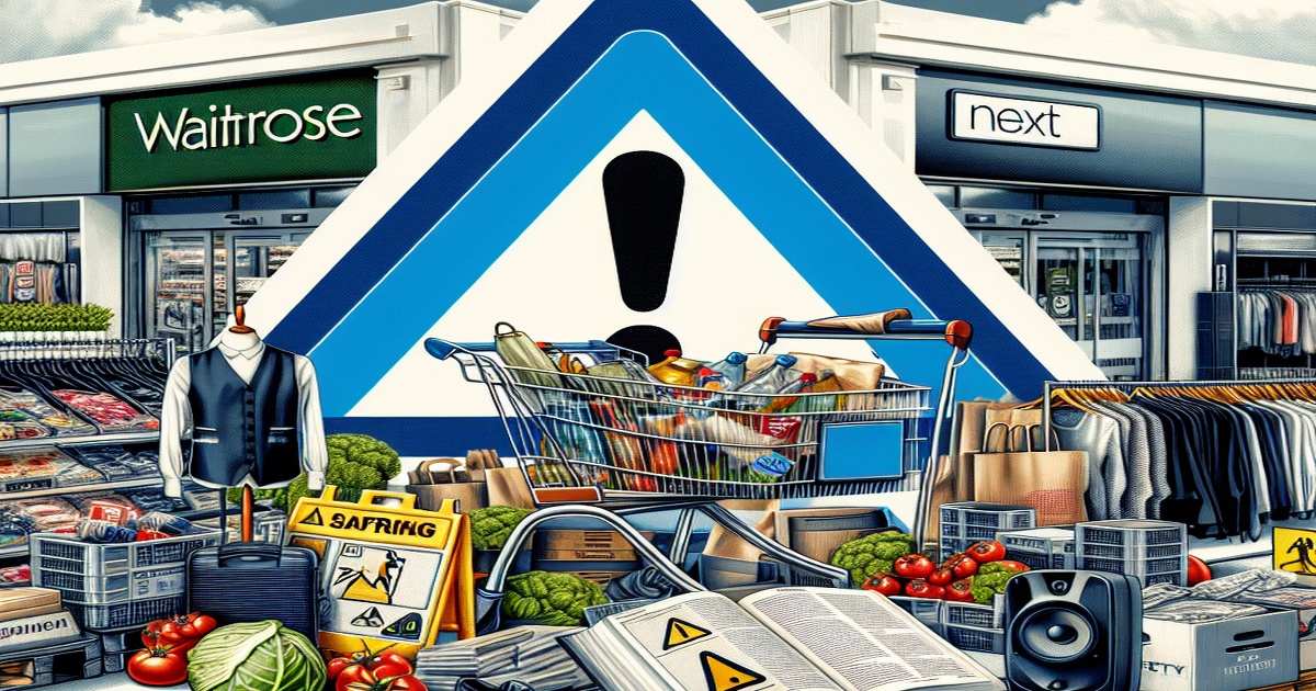 Main image to the post Waitrose, Next, and Matalan Issue Urgent Safety Warnings