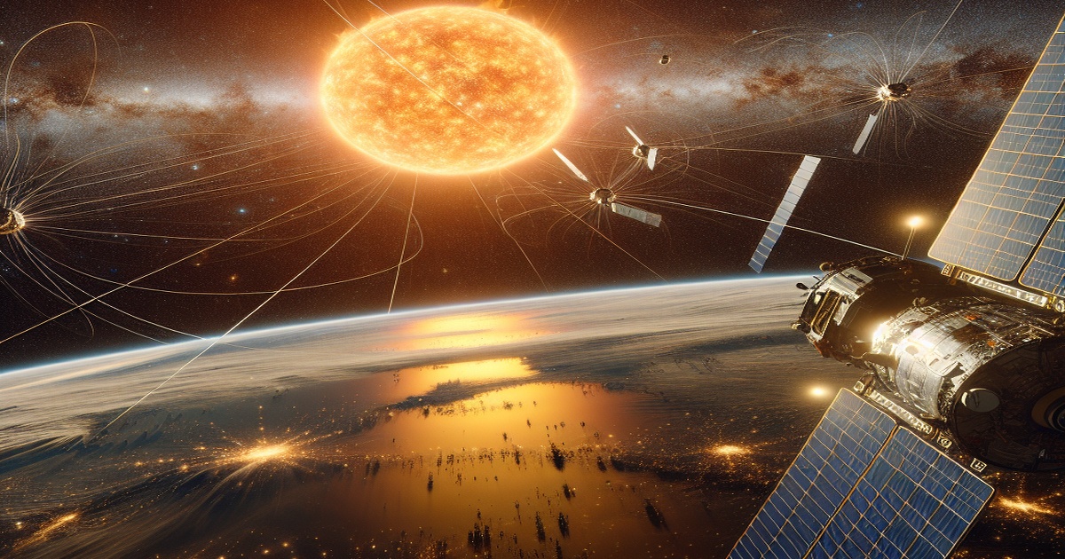Main image to the post Solar Activity Fuels Rise in Starlink Satellite Deorbiting, Raising Space Collision Concerns