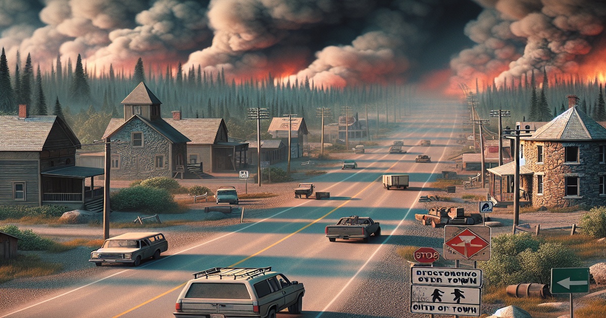 Main image to the post Alberta Town Struggles to Shoulder Wildfire Evacuation Burden