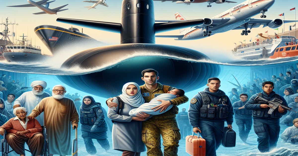 Main image to the post Nuclear Submarines, Air Travel, and Humanitarian Crises