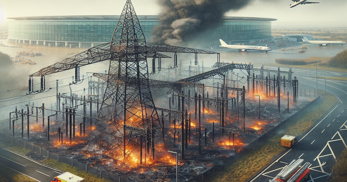Heathrow Fire Caused by National Grid Maintenance Failure, Report Finds